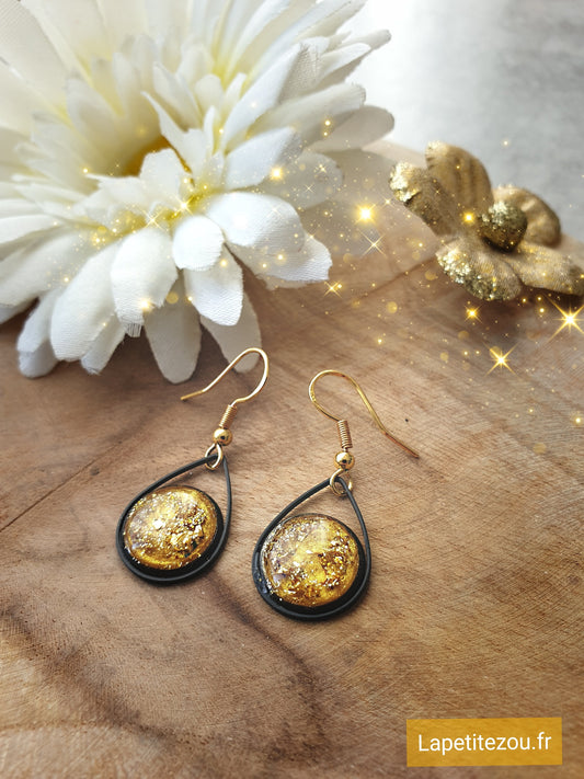 Boucles d'oreilles femme fantaisies * Gold Chic * - lapetitezou