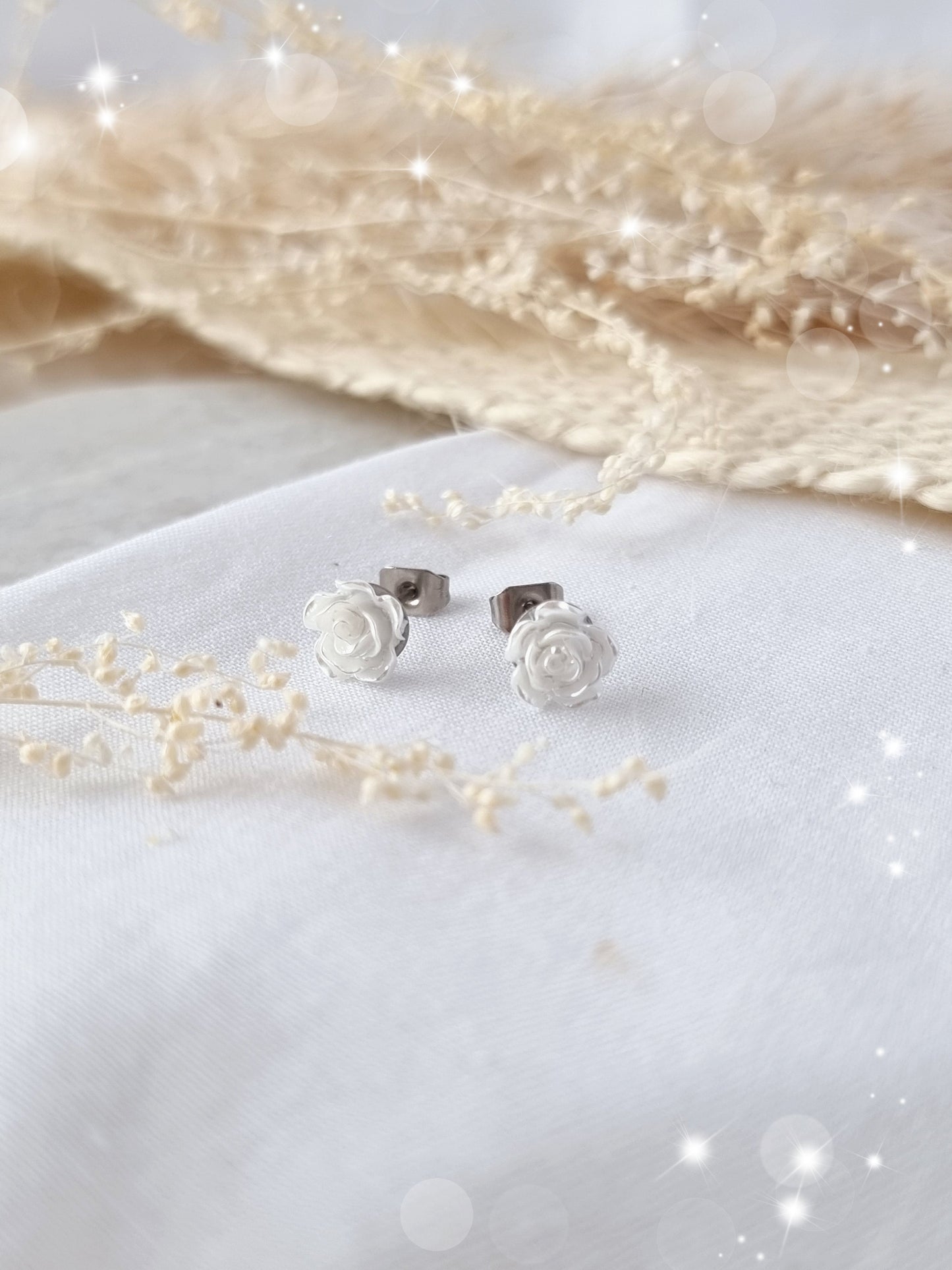 Boucles d'oreilles femme rose - lapetitezou