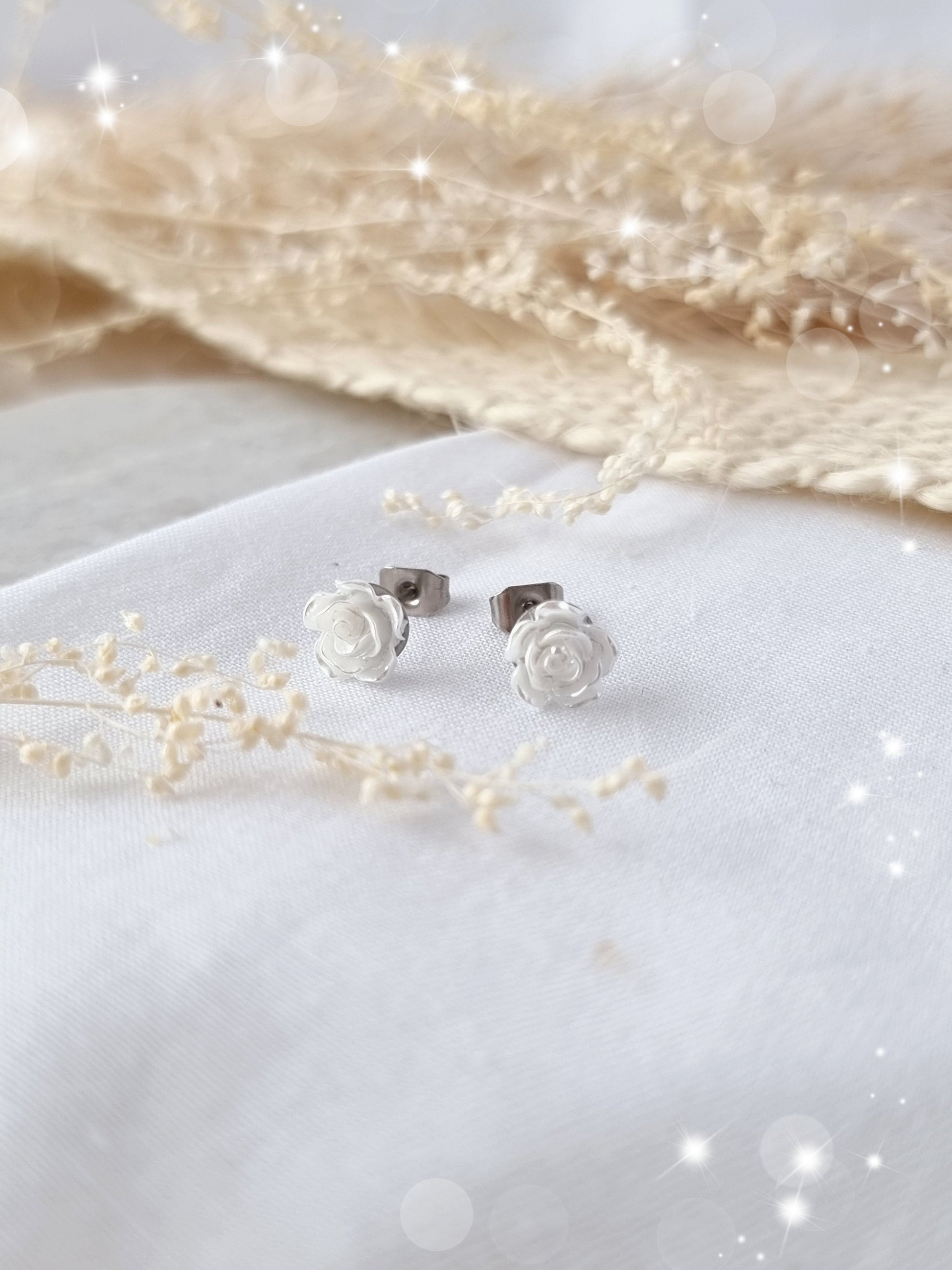 Boucles d'oreilles femme rose - lapetitezou