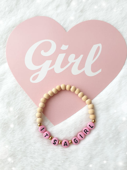 Bracelet femme * It s a girl rose * - lapetitezou