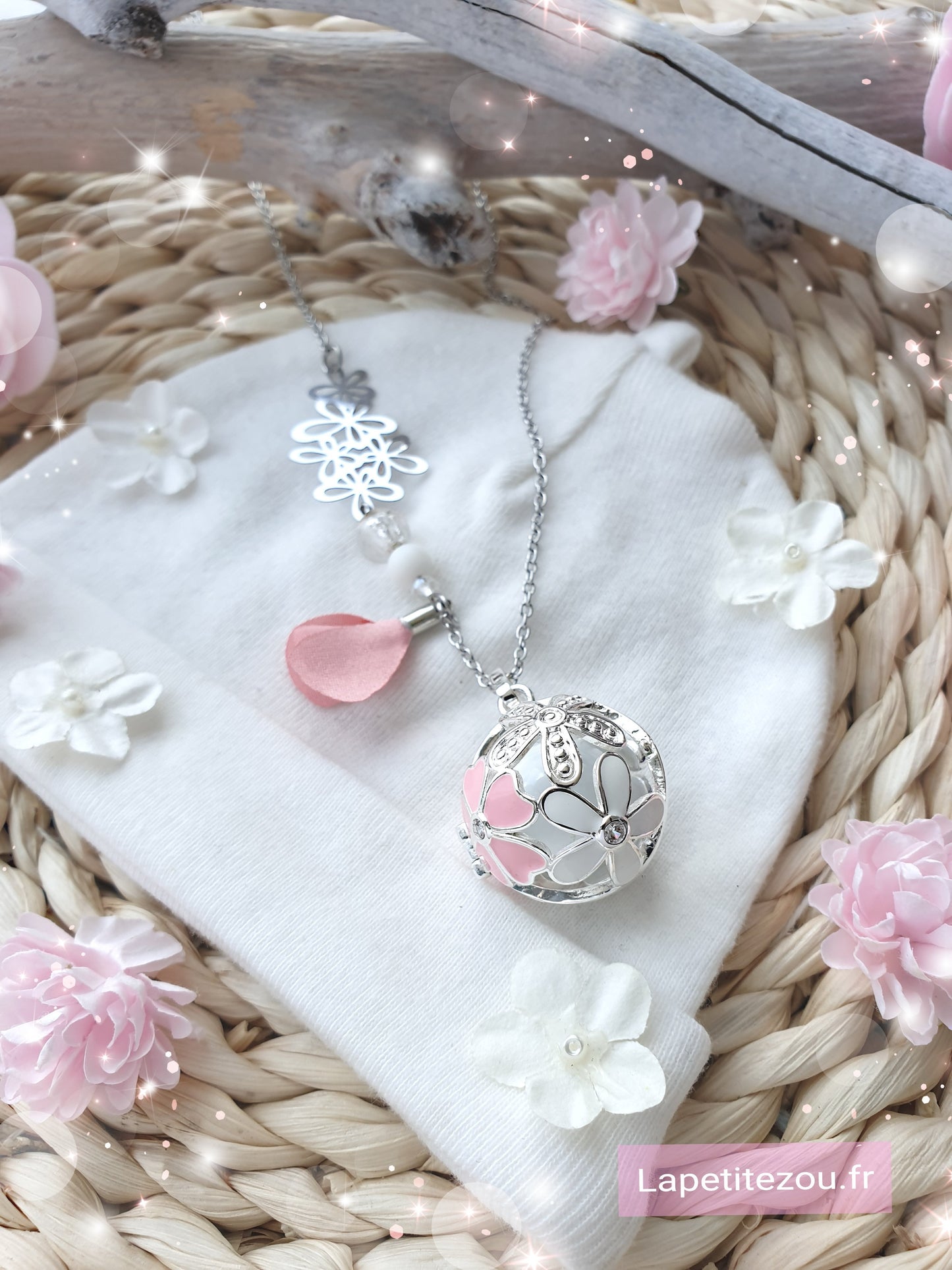 Collier de grossesse bola musical thème * Douce Rosée du Matin* - lapetitezou