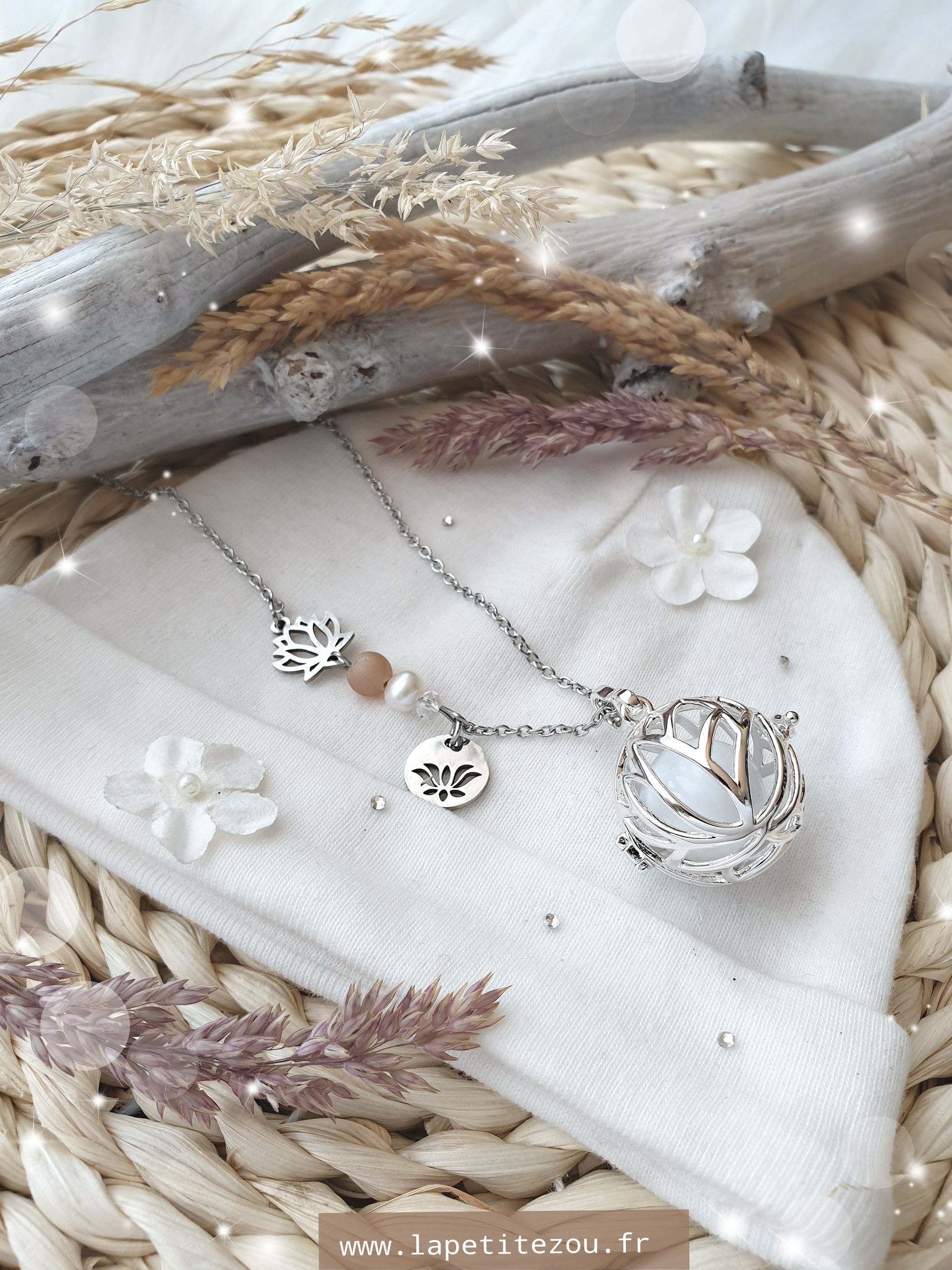Collier de grossesse bola musical thème * Mon Joli Lotus * - lapetitezou