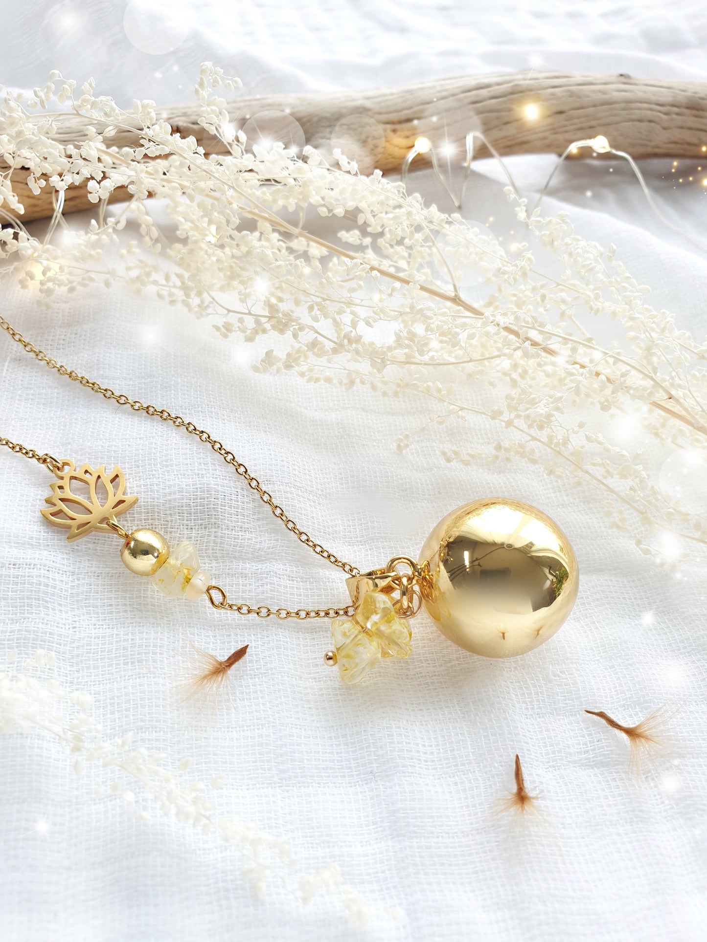 Collier de grossesse bola musicale * Ma précieuse * - lapetitezou
