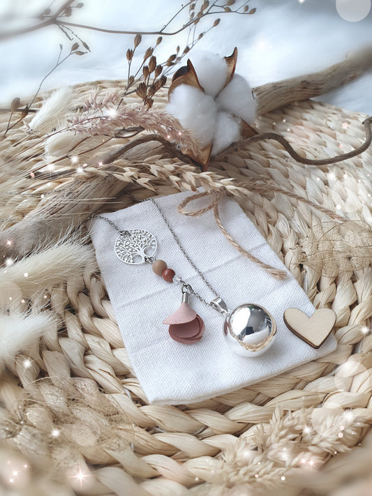 Collier de grossesse bola musicale thème * Instant nature * - lapetitezou