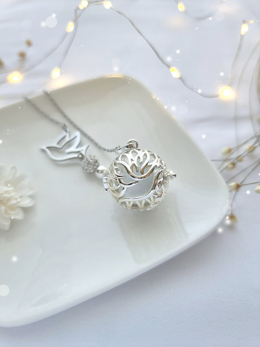 Collier de grossesse bola musicale thème * Joli colibri * - lapetitezou