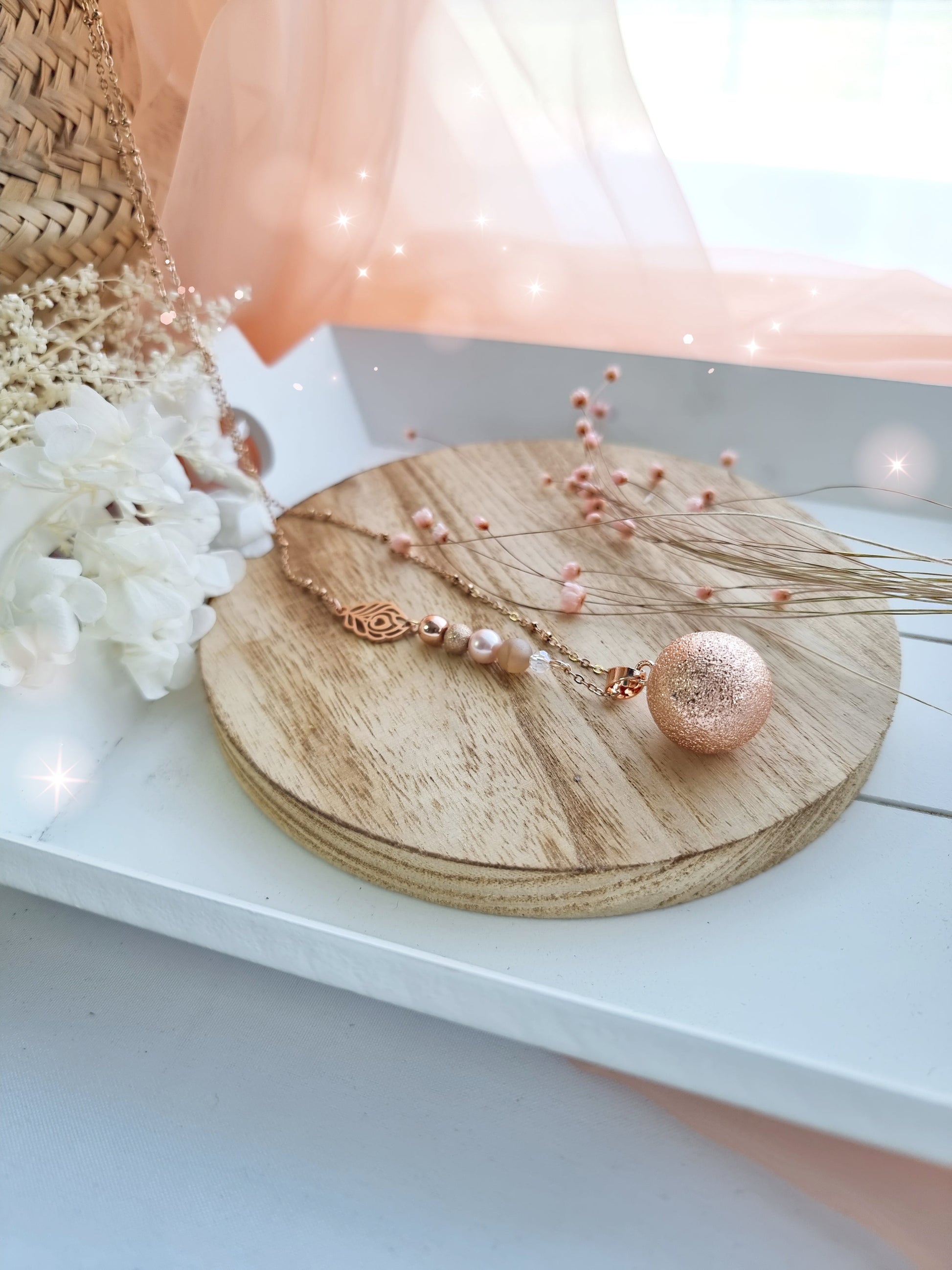 Collier de grossesse bola musicale thème * Juliette * - lapetitezou