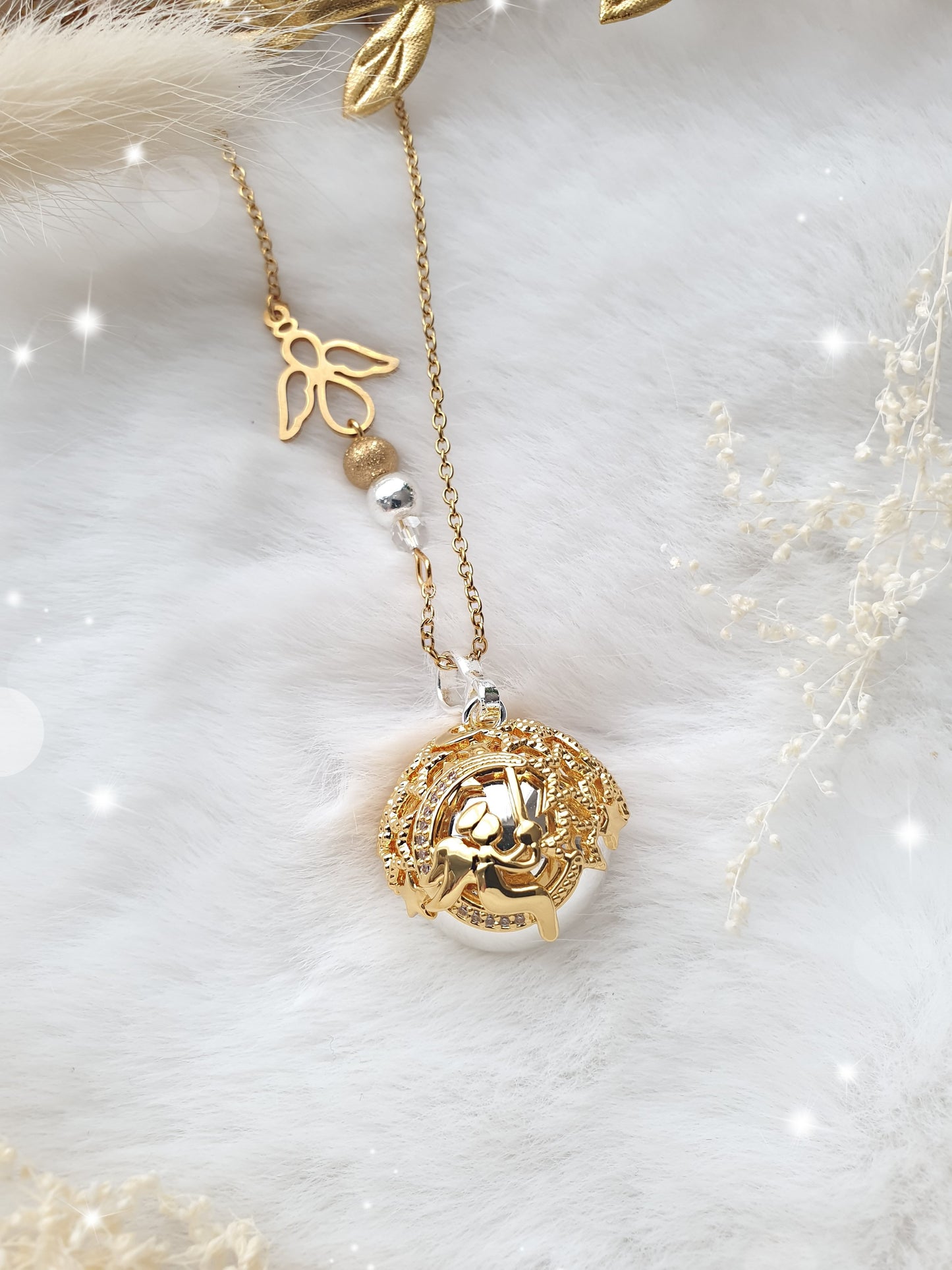 Collier de grossesse bola musicale thème * Mon Ange * - lapetitezou