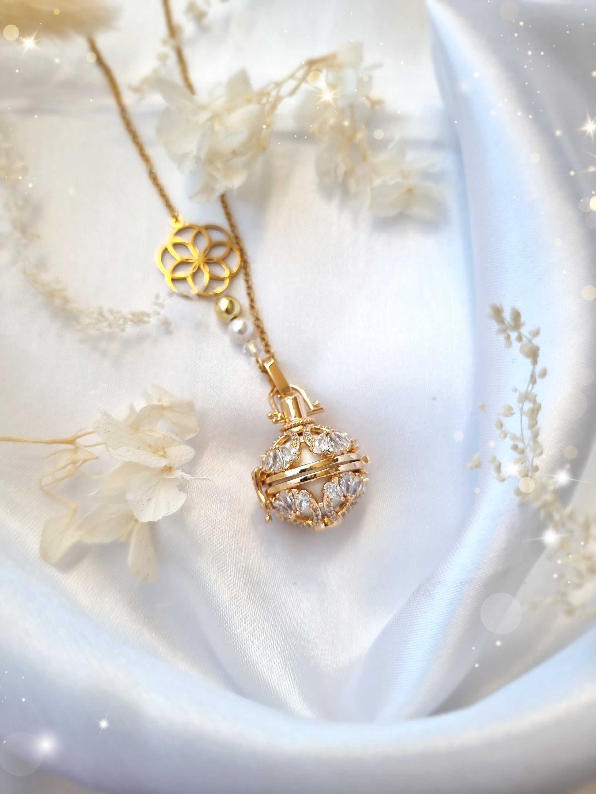 Collier de grossesse bola musicale thème * Précieuse * - lapetitezou