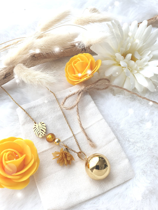 Collier de grossesse bola musicale thème * Une touche de soleil * - lapetitezou