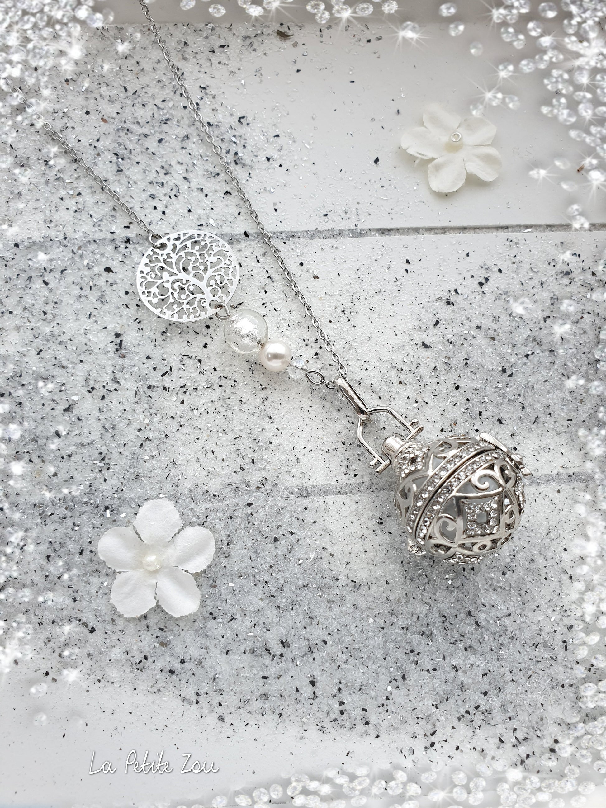 Collier de grossesse bola musicale thème * Very Chic * - lapetitezou