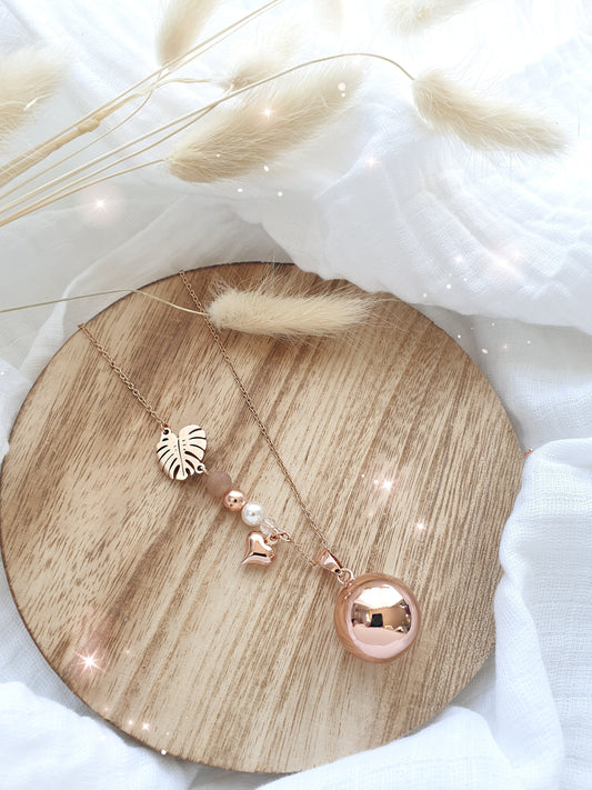 Copie de Collier de grossesse bola musicale thème * Mon Soleil * - lapetitezou