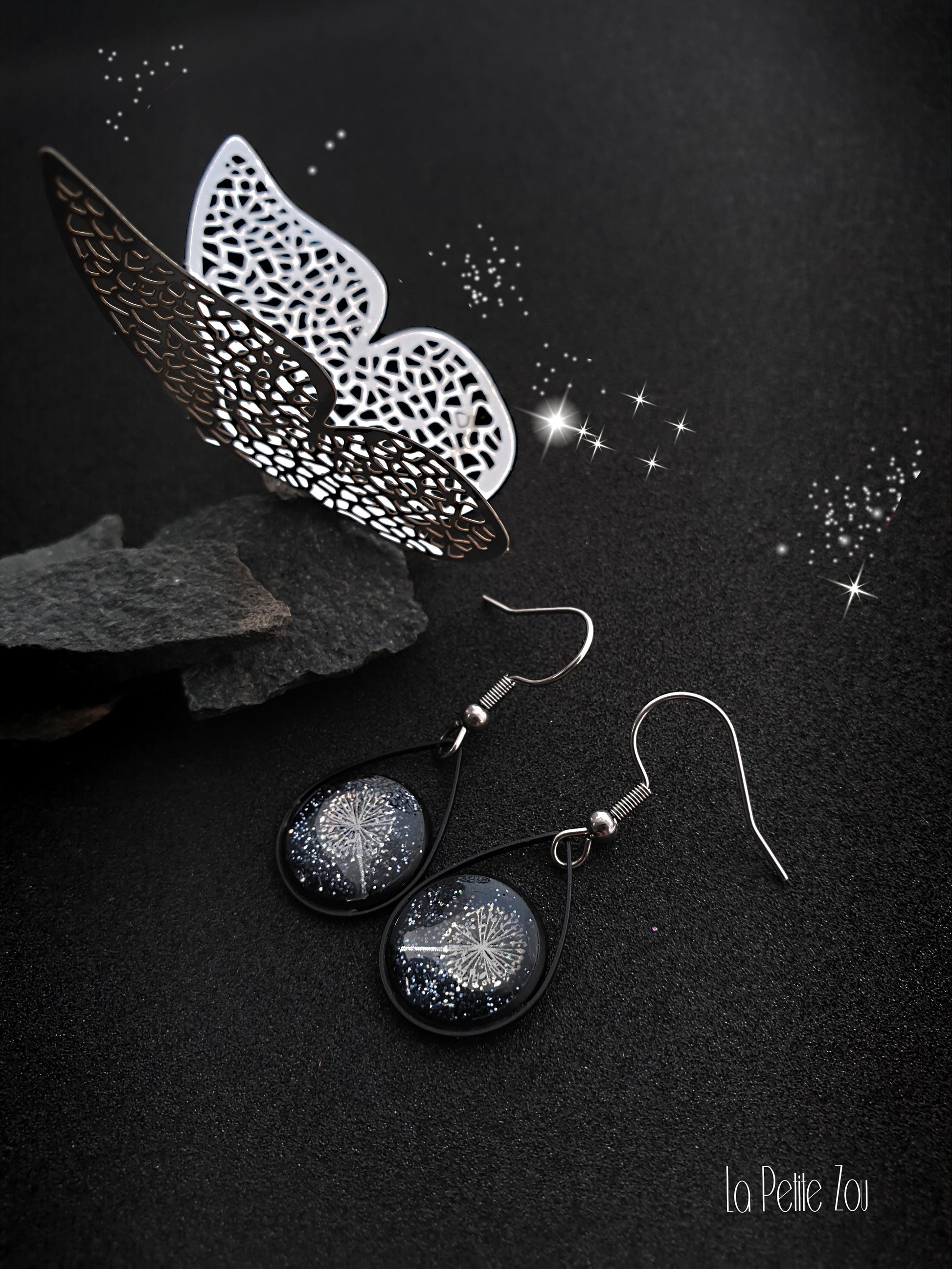 Boucles d'oreilles femme fantaisies " Douceur " - lapetitezou