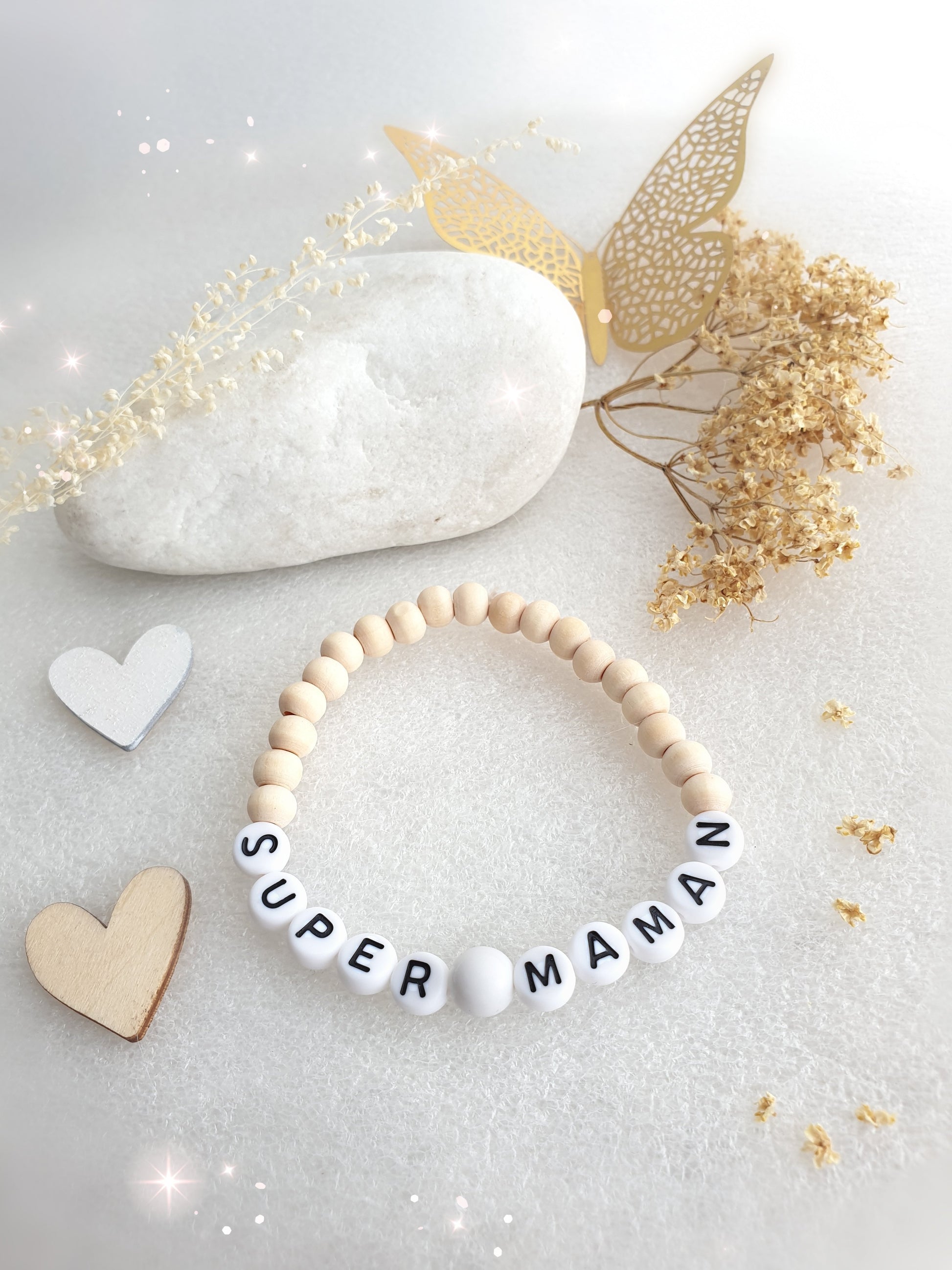 Bracelet femme * Super Maman * - lapetitezou