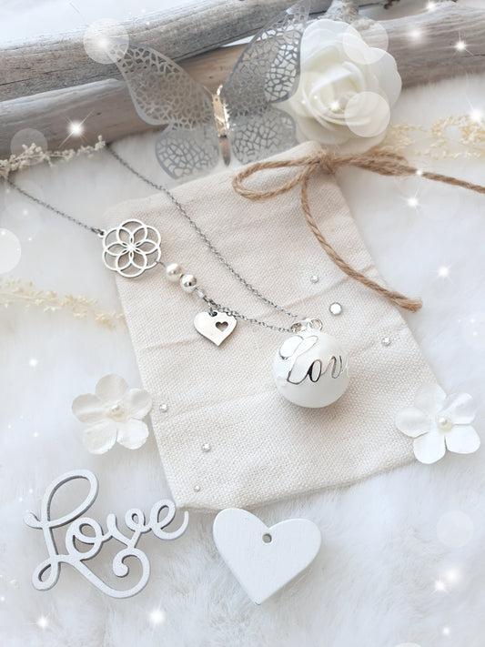 Collier de grossesse bola musicale thème " Love " - lapetitezou