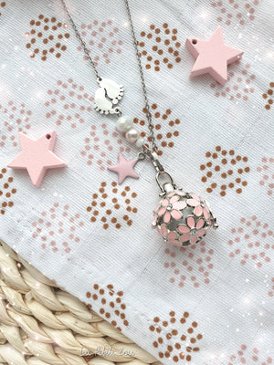 Collier de grossesse bola musicale thème * Ma Petite Fleur * - lapetitezou