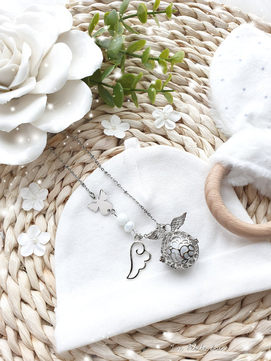 Collier de grossesse bola musicale thème * Mon ange * - lapetitezou